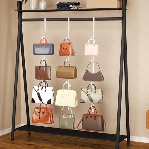 SWTYMIKI Over Door Hat Rack -1 Packs Metal Hanging Hat Organizer with 4 Hooks Design, Baseball Cap Hanger Organizer Storage Holds up to 20 Caps for Door, Bedroom, Closet - color: White, size: 1 Pack