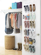 Whitmor 24 Pocket Over the Door Shoe Bag