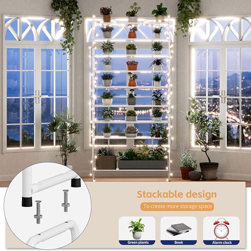 SUFAUY 5-Tier Mesh Shoe Rack, Closet Metal 33" Wide Shoe Shelf Heavy Duty, White - color: White, size: 5 Tier
