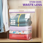 10 Gallon Heavy Duty Large Storage Bags with Handle, Big Zip Seal Top Bags, 6 Mil Extra Thick Clear Big Plastic Resealable Zip Poly Bags for Home Moving, Travel, Camping, 20" x 26", Pack 10 - size: 20x26 6mil Pack10