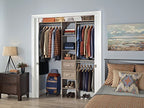 ClosetMaid SuiteSymphony Closet Organizer with Shelves and 2 Drawers, 16-Inch-Natural Gray - color: Natural Gray, style: Closet Organizer w/Shelves, 2-Drawers