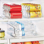 iDesign Water Bottle Organizer for Fridge or Pantry - Clear - Made in USA - style: Pack of 1