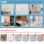 Onemake Suction Cup Shower Caddy, No Drilling Bathroom Organizer Shelf, Strong Vacuum Suction Holds Up to 22 lbs, Removable Shower Shelf for Tile Glass, Kitchen & Bathroom Storage Basket - style: 1 Tier-Gray Square Caddy