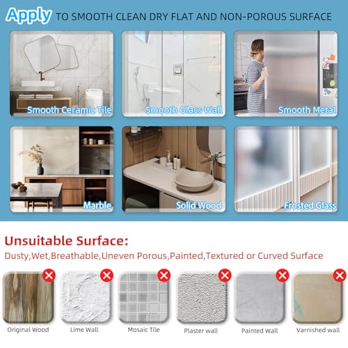 Onemake Suction Cup Shower Caddy, No Drilling Bathroom Organizer Shelf, Strong Vacuum Suction Holds Up to 22 lbs, Removable Shower Shelf for Tile Glass, Kitchen & Bathroom Storage Basket - style: 1 Tier-Gray Square Caddy
