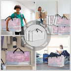 Heavy Duty Moving Bags, Extra Large Clear Storage Bags with Zipper and Handles, Moving Boxes & Storage Bins Alternative, Packing Supplies, Moving Supplies for Dorm Room Essentials - size: 1 Pack