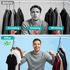 Closet Organizers and Storage,Upgraded Organization and Storage Clothes Hanger,10 Pack College Dorm Room Essentials,Sturdy Space Saving Hangers for Thick Clothe - size: 10Pack