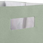 DII Collapsible Polyester Storage Cube, Solid, Lightweight and Durable, Small Square, 11x11x11, Mint - color: Mint, size: Small Square, 11x11x11"