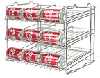 Sorbus Can Organizer Rack, 3-Tier Stackable Can Tracker & Pantry Cabinet Organizer Holds up to 36 Cans, Great Storage for Canned Foods, Drinks, and more in Kitchen, Cupboard, Pantry