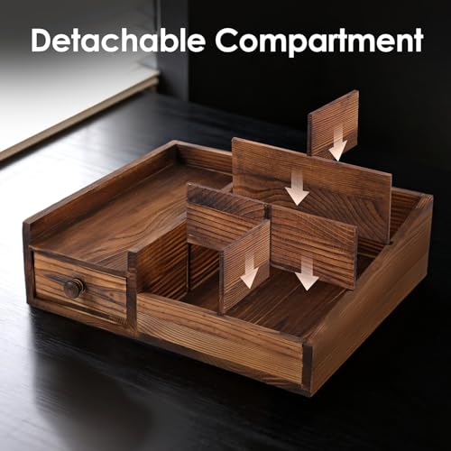 Cologne Organizer For Men,Perfume Organizer,Bathroom Organizers,Bathroom Counter,Perfume Stand,Cologne Stand,Cologne Tray,Dresser Top Organizers,Mens Room Decor,Gifts for Men - color: Bourbon Brown