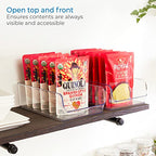 iDesign BPA-Free Plastic Freezer and Fridge Organization Bin for Kitchen, Fridge, Freezer, Pantry and Cabinet Organization, The Linus Collection – 11" x 7" x 3.5", Clear - style: 1 Pack