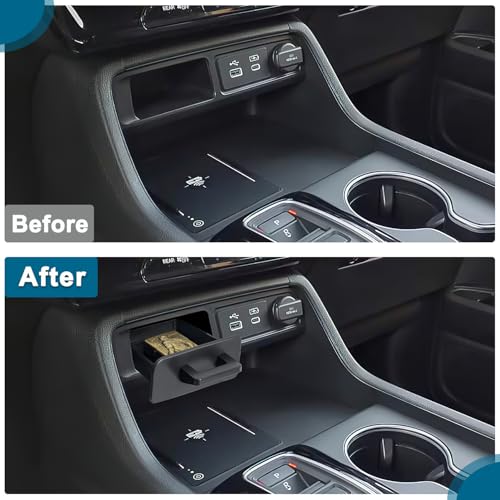 PIMCAR Storage Drawer Tray for 2023-2025 2026 Honda Pilot/2026 Honda Passport Accessories Center Console Organizer Secret Compartment Extra Storage (Not Fit for 2017-2026 Ridgeline)