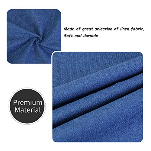 Sofa Armrest Organizer, Remote Control Holder for Recliner Couch, Arm Chair Caddy with 5 Pockets for Magazine, Tablet, Phone, iPad - color: Classic Blue, size: W13'' x L33''