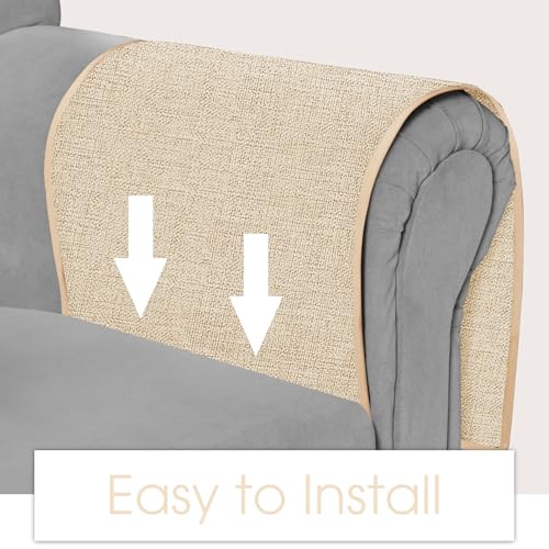 Joywell Sofa Armrest Organizer Couch Armchair Caddy Remote Control Holder for Recliner Non Slip Arm Chair Caddie with 6 Pocket Storage for Magazine, Tablet, Phone, iPad, Champagne - color: Champagne, size: 19'' x 35''