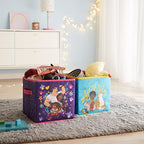 Disney Encanto Set of Two Spacious Collpasible Storage Cubes, 10"x10" - color: Encanto
