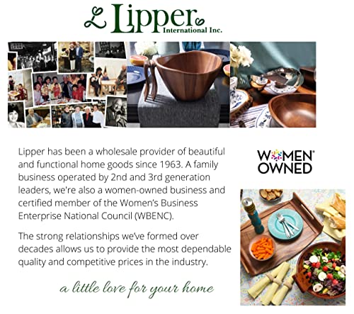 Lipper International Bamboo Wood Utensil Holder Storage Box for Cooking Tools, Makeup, or Office Supplies, 4" x 9 1/4" x 3" - size: 4" x 9 1/4" x 3"