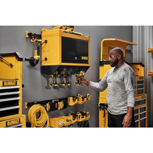 DEWALT Plastic Bins, 10lb Capacity, DEWALT Workshop Storage System Compatible (DWST82813) - size: Pack of 1