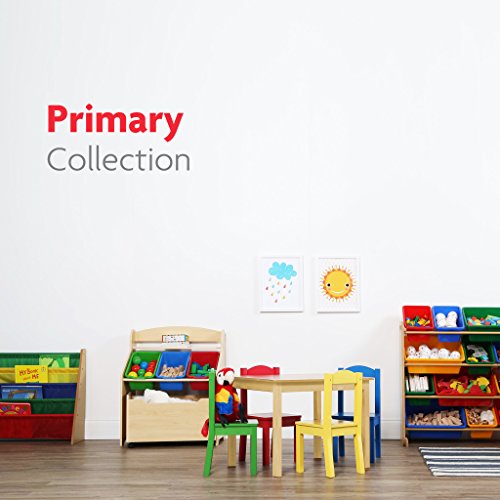 Humble Crew Kids' Store-All Unit, Natural Finish (TB816) - color: Natural Finish & Primary
