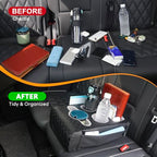 Back Seat Cup Holder for Car, Truck Bed Organizer, Car Truck Boat Organizer, Couch Cup Holder Expander Tray Holds Fit for Coffee Drink Food Snacks Remote with Side Pockets - style: Extended Style