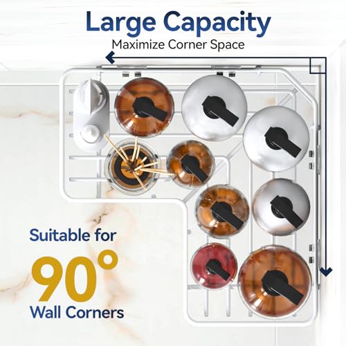 YASONIC Corner Shower Caddy, 5-Pack Adhesive Rustproof Stainless Steel Shower Organizer with Soap Holder, No Drilling Shower Shelf for Inside Shower, Dorm, Renters, White - color: White, size: 5Pack