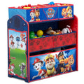 Delta Children Design & Store 6 Bin Toy Storage Organizer, Nick Jr. PAW Patrol - color: Paw Patrol Rescue Pups