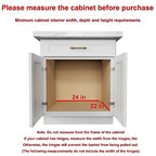 Sikarou Pull Out Cabinet Organizer,Heavy-Duty Slide Out Shelf, Wood And Wire Basket, Pull Out Drawer for for Kitchen Under Sink Space, Pantry, Bathroom (23 * 21 WM) - size: 1-TIE 23*21 WM