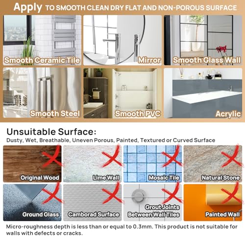 LEVERLOC Soap Dish Holder Suction Cup for Shower Wall Double Layer Drill-Free Waterproof Wall Mount Strong Suction Removable Bar Soap Sponge Holder for Bathroom Bathtub Kitchen, Chromed - style: 2 tiers Chrome