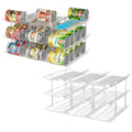 LXLXXL Can Organizer For Pantry 6 Tier*3 Canned Food Goods Organizer For Cabinet Clear Automatic Rolling Can Storage Organizer Pantry Holders Rack - size: 6Tier*3
