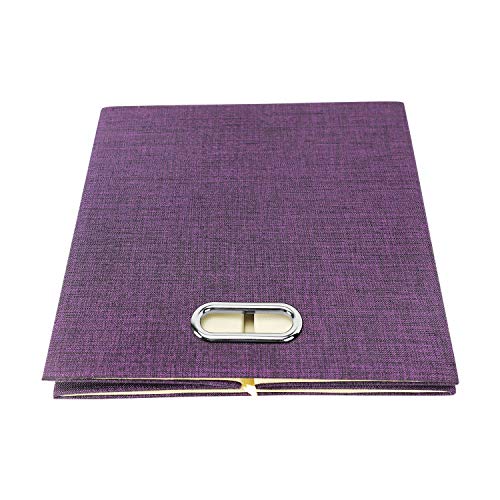 Storage Basket Bins,13×13×13 Foldable Storage Cube Boxes Fabric Drawer for Closet Shelf Cabinet Bookcase - Set of 4, Purple - color: Purple, size: 13×13×13/4pcs