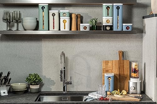 ZWILLING FRESH & SAVE CUBE Box, size L, modular & stackable container, airtight & vacuumable storage, dishwasher friendly, transparent - size: L