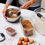 Rubbermaid Brilliance BPA-Free Airtight Food Storage Containers with Lids Set of 20 with Scoops Perfect for Kitchen and Pantry Organization - size: Assorted Sizes (40-Piece)