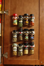 Bellemain Spice Gripper Clips for Plastic Jars - Set of 3, Holds 12 Jars