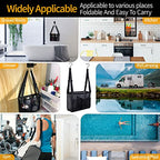 4 Storage Pockets Adjustable Hanging Mesh Bathroom Bag, Shower Caddy College with Hooks, Applied to College Dorm Rooms, Gym, Swimming and RV Travel (Black) - color: Black