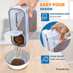 Cereal Storage Containers 4L Food Grade and BPA Free Sets with Lids Kitchen Storage & Organisation Food Containers Large Kitchen Organiser for Cornflakes (Single Unit)