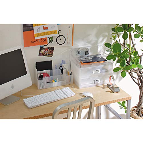 Like-it │MX-9202 │Landscape File Tray │Stackable File Tray │13.27" × 10.16" × 2.44" | Clear │