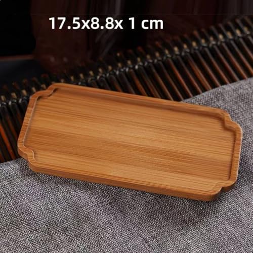 Bamboo soap Dispenser Tray, Bathroom Countertop Tray Kitchen T ray Bamboo T ray Sink T ray Dresser Jewelry Ring Dish, Comestic Holder Bathtub Organizer, Ideal for Jewelry, Cosmetics - style: carbonization