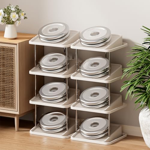 Vertical Shoe Rack,7 Tiers Stackable Shoe Rack for 14 Pairs,Narrow Shoe Tower,Space Saving,for Entryway,Living Room,Bedroom,Closet,DIY Free Standing Shoe Organizer(Khaki,7 Tiers) - color: Khaki, size: 7 Tiers