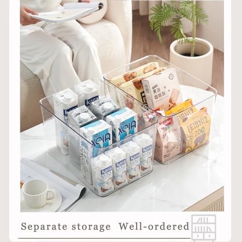 Clear plastic storage bins with LIDS,storage containers for snacks, cosmetics, books, dog food, Storage Organizer for Nursery，Kitchen, Living room,Bedroom, Bathroom, Office (clear, 3XL) - color: clear, size: 3XL