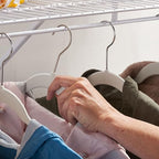 Rubbermaid Full Closet Organization Shelf System, Direct Wall Mount, Adjustable from 3-5 Ft., Mounting Hardware Kit Included, White, Wire Shelving Organizer System for Home/Laundry/Mudroom/Pantry - size: 3'-5' Lengths, style: Full Closet Kit