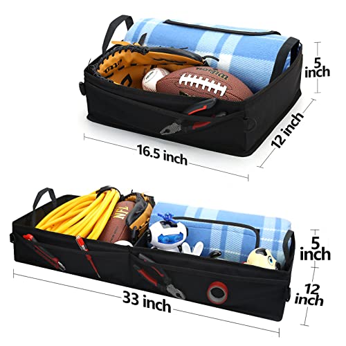 GEEDAR Under Seat Storage Truck Tool Box Organizer for Truck Underseat Storage Ford F150 F250 F350 Chevy Silverado Accessories (3 compartment) - size: for Truck 3 Seats