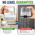 Airtight Food Storage Containers with Lids – 6 Pack BPA-Free Pop Containers for Pantry Organization, Cereal, Flour, Rice, Sugar – Stackable Kitchen Canisters (0.5, 1.2, 1.8 Qt) Set of 6