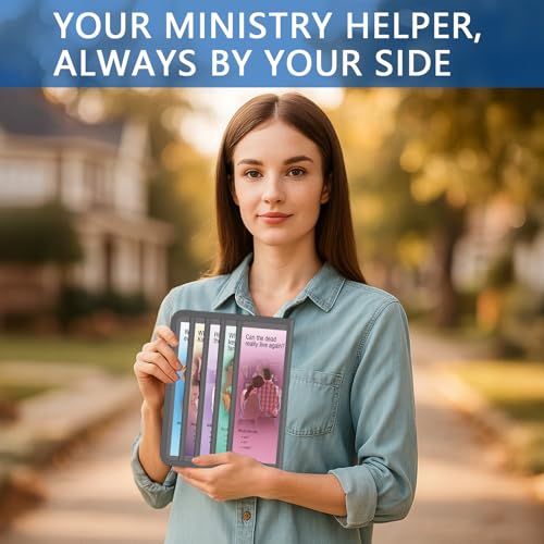 JW Magazine and Tract Holder,JW Field Service Supplies,Jehovah Witness Ministry Supplies,Jworg Accessories Best Life Ever Gifts,Ministry Organizer for Pioneers Bag Convention - color: Gray