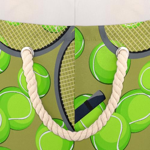 Large Round Storage Basket Sport Tennis Ball Green Collapsible Circle Storage Bin Basket Laundry Hamper With Handle for Kids Boy Girls Toy Bedroom Living Room Nursery Room Decor Storage Organizer - color: A05:sport theme 4