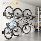 monTEK Swivel Bike Wall Mount, No Heavy Lifting Required Bike Wall Mount, Bike Hangers for Garage, Space-Saving Bike Rack Garage, Easy to Load and Unload, Bike Hanger Can Hold Up to 77 lbs - style: 1-Pack