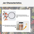 SLifeJars Clear Plastic Jars 32oz 12Pack Big Round PET Plastic Containers with Black Screw On Lids Reusable Empty Storage Jars with Lid Clear Containers for Household and Kitchen Organizing