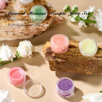 50 Pack 3 Gram Sample Containers with Transparent Lids, Small Plastic Cosmetic Jars, Makeup Travel Container Jar for Cream, Bead, Eye Shadow, Lotions, Powders, Lip Gloss with Labels Spatulas - color: Clear Lid, size: 0.1 Ounce