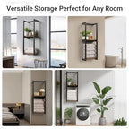 Towel Racks for Bathroom, 2 Tier Wall-Mounted Towel Rack, Home Decor Shelf, Space-Saving Organizer Rack for Household, Bathroom, and Bedroom