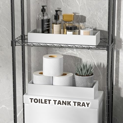 Kitchen Drawer Organizer Bins, Stackable Deep Bamboo Drawer Organizer for Silverware, Utensils, Cutlery, Flatware, Junk, Dresser, Bathroom, 15" x 6" x 2.5" (Set of 2) - color: White, size: 15 x 6 x 2.5 Inch