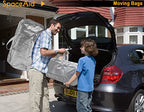 SpaceAid Heavy Duty Moving Bags, Extra Large Storage Totes W/Backpack Straps Strong Handles & Zippers, Alternative to Moving Boxes, Packing & Moving Supplies, Gley (8 Pack) - color: Grey, size: 8 Pack