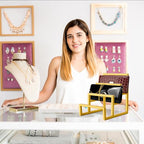 GRETJOB 2 Pack Wallet Display Stand, 3 Layer Metal Gold Purse Display Stand, Wallet & Purse Display Rack, Purse Organizer for Closet Handbag Purse Home Retail Store Boutique Supplies (Gold, 2 Pack)