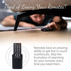 3 Packs Remote Control Holder Wall Mount, TV Remote Holder, Self Adhesive Controller Holder, Wall Pen Holder Storage Accessories for Home Office School -Black - color: black&3pcs
